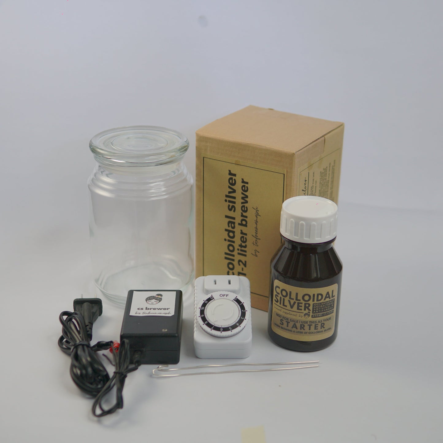 EASIEST COLLOIDAL SILVER GENERATOR KIT